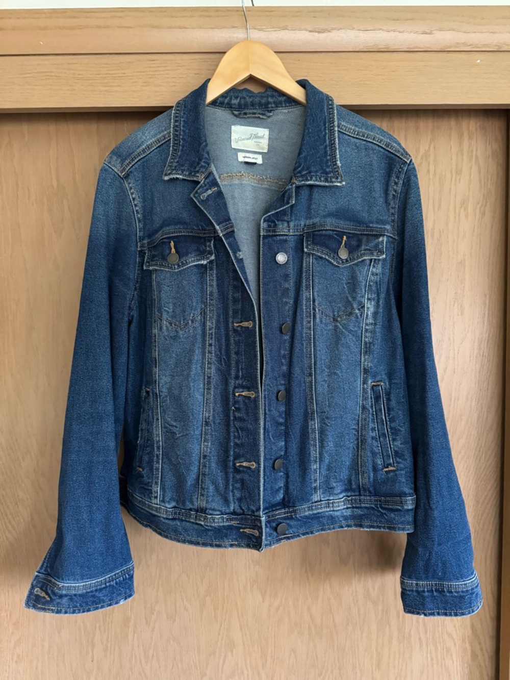 Universal Thread Classic Dark Blue Denim Jacket